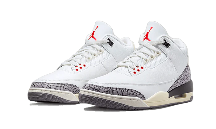 Air Jordan 3 Retro White Cement Reimagined - Prism Hype Jordan 3 retro Air Jordan 3 Retro White Cement Reimagined Jordan 3