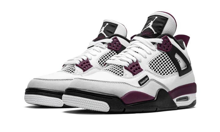 Air Jordan 4 PSG Neutral Grey Bordeaux - Prism Hype Air Jordan 4 Air Jordan 4 PSG Neutral Grey Bordeaux Air Jordan 4