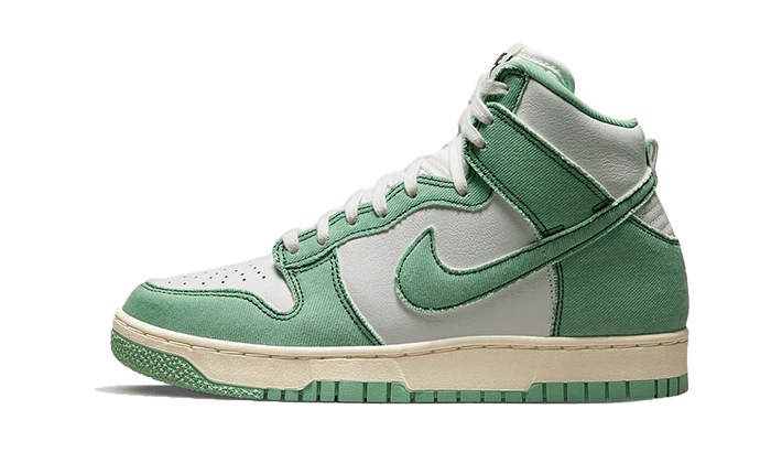 Nike Dunk High 1985 Enamel Green Denim (W) - Prism Hype Nike Dunk High (W) Nike Dunk High 1985 Enamel Green Denim (W) Nike Dunk high 37.5