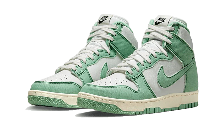 Nike Dunk High 1985 Enamel Green Denim (W) - Prism Hype Nike Dunk High (W) Nike Dunk High 1985 Enamel Green Denim (W) Nike Dunk high