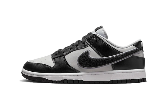 Dunk Low Chenille Swoosh Grey Black - Prism Hype Nike Dunk low Dunk Low Chenille Swoosh Grey Black Nike Dunk Low 38.5