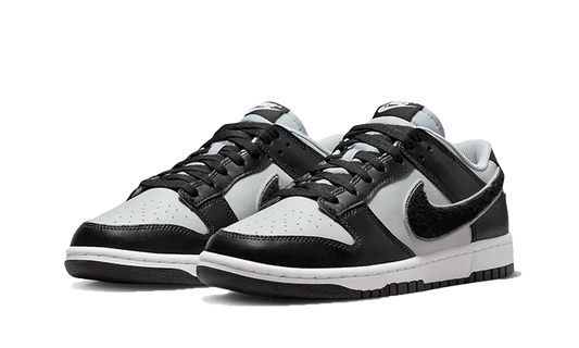 Dunk Low Chenille Swoosh Grey Black - Prism Hype Nike Dunk low Dunk Low Chenille Swoosh Grey Black Nike Dunk Low