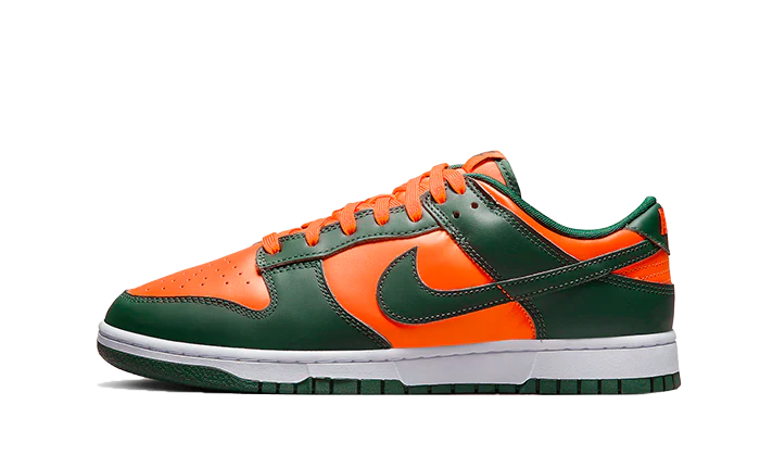 Nike Dunk Low Retro Miami Hurricanes - Prism Hype Nike Dunk Low Retro Nike Dunk Low Retro Miami Hurricanes Nike Dunk Low 38.5