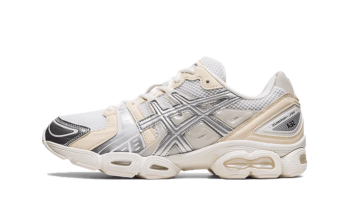 ASICS Gel-Nimbus 9 Wind And Sea White Silver – Prism Hype