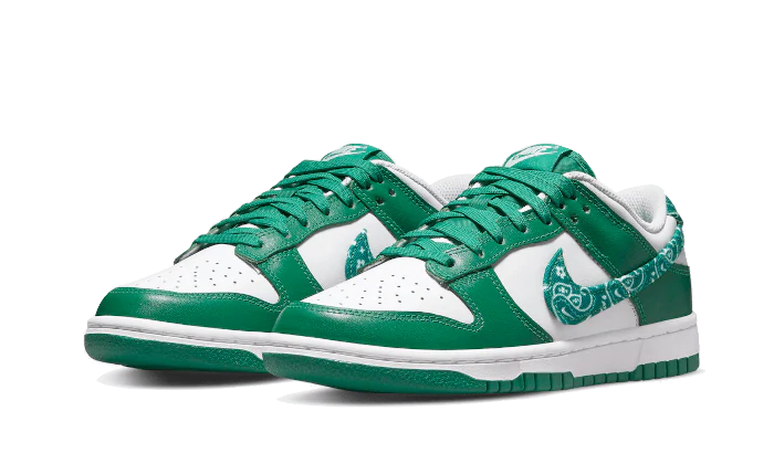 Nike Dunk Low Essential Paisley Pack Green (W) - Prism Hype Nike Dunk Low (W) Nike Dunk Low Essential Paisley Pack Green (W) Nike Dunk Low