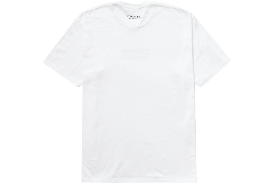 Supreme Tiffany & Co. Box Logo Tee - Prism Hype Supreme Tee Supreme Tiffany & Co. Box Logo Tee Supreme