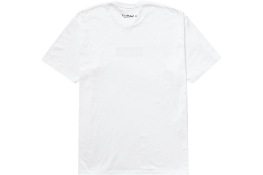 Supreme Tiffany & Co. Box Logo Tee - Prism Hype Supreme Tee Supreme Tiffany & Co. Box Logo Tee Supreme