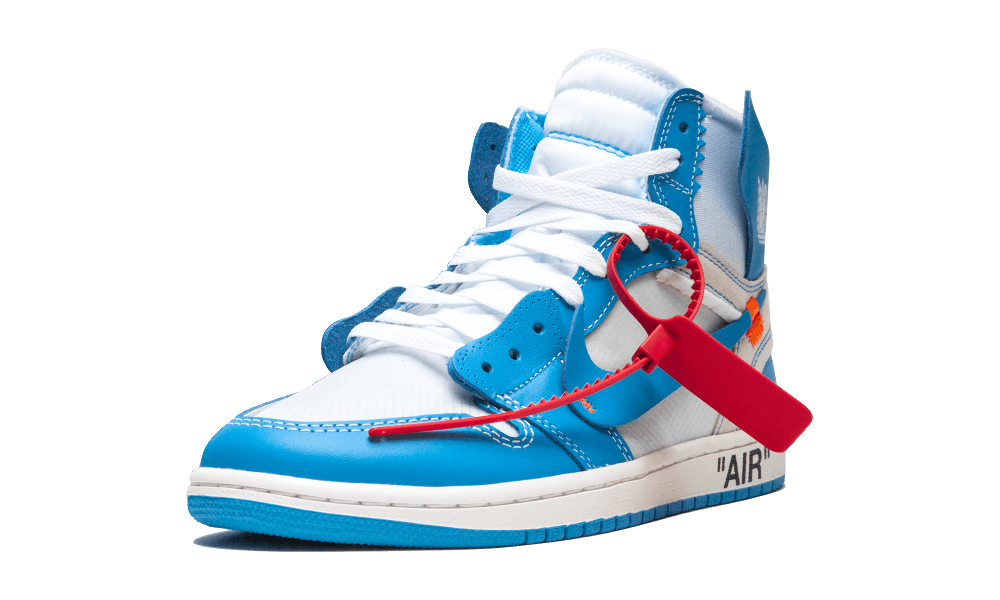 Jordan 1 Retro High Off-White UNC - Prism Hype Jordan 1 Retro High OG X Off-White Jordan 1 Retro High Off-White UNC Jordan 1 High