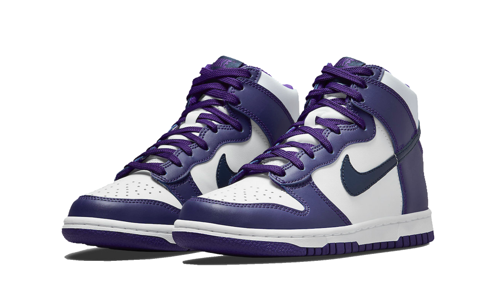 Nike Dunk High Electro Purple Midnght Navy (GS) - Prism Hype Nike Dunk High Nike Dunk High Electro Purple Midnght Navy (GS) Nike Dunk high