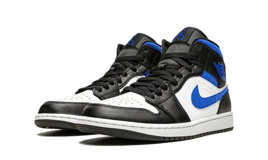 Jordan 1 Mid White Black Racer Blue - Prism Hype Jordan 1 Mid Jordan 1 Mid White Black Racer Blue Jordan 1 mid