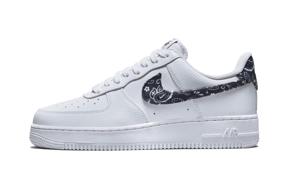 Nike Air Force 1 Low '07 Essential White Black Paisley (W) - Prism Hype Nike Air Force 1 low Nike Air Force 1 Low '07 Essential White Black Paisley (W) Nike Air Force 1 low