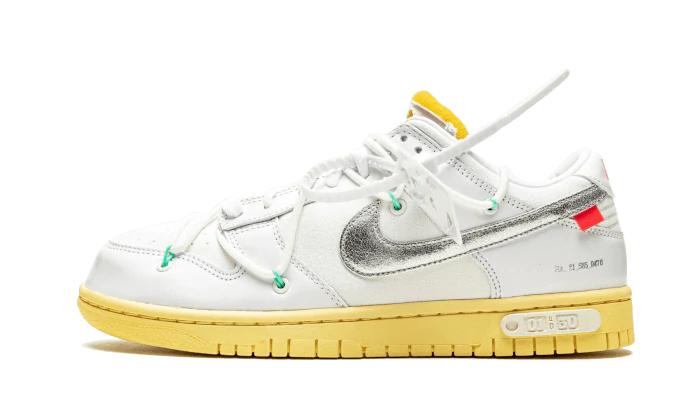 Nike Dunk Low Off-White Lot 1 - Prism Hype Nike Dunk x Off-White Nike Dunk Low Off-White Lot 1 Nike Dunk Off-White 36
