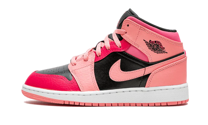 Air Jordan 1 Mid Coral Chalk Pink - Prism Hype Jordan 1 Mid Air Jordan 1 Mid Coral Chalk Pink Jordan 1 mid 36