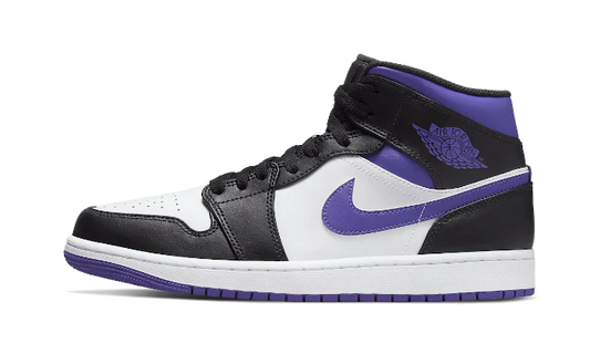 Air Jordan 1 Mid White Black Purple - Prism Hype Jordan 1 Mid Air Jordan 1 Mid White Black Purple Jordan 1 mid 40