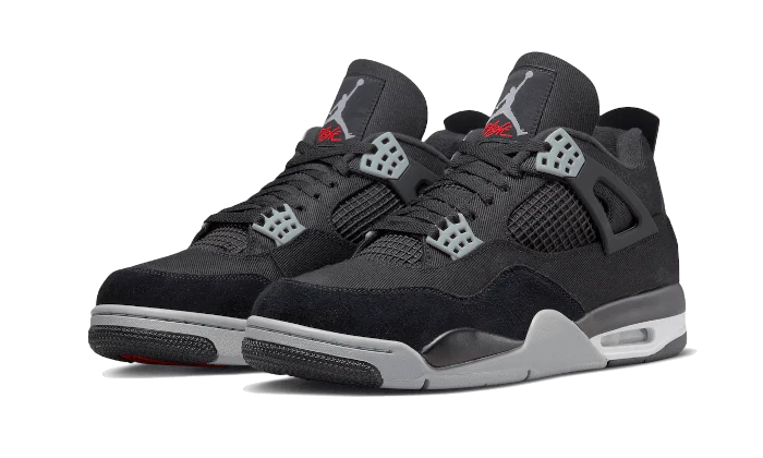 Air Jordan 4 Black Canvas - Prism Hype Jordan 4 Retro Air Jordan 4 Black Canvas Jordan 4 Retro