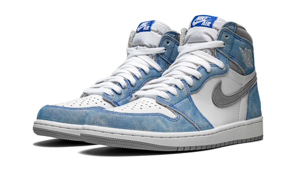 Jordan 1 Retro High Hyper Royal Smoke Grey - Prism Hype Jordan 1 Retro High OG Jordan 1 Retro High Hyper Royal Smoke Grey Jordan 1 High