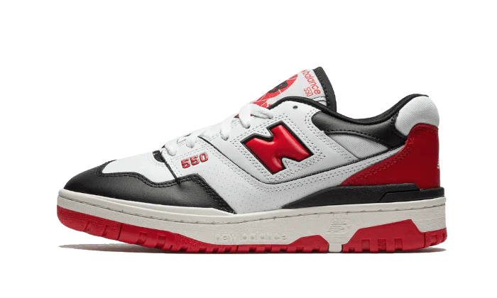 New Balance 550 White Red Black - Prism Hype New Balance 550 New Balance 550 White Red Black New Balance 36