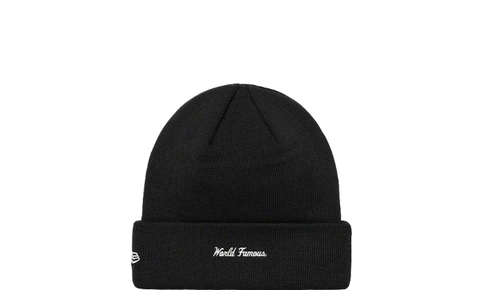 New Era Box Logo Beanie Black - Prism Hype Supreme Beanie New Era Box Logo Beanie Black supreme