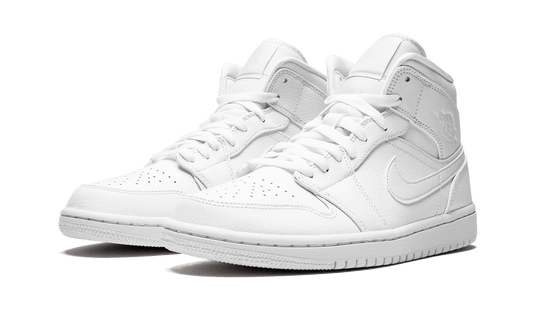 Jordan 1 Mid Triple White (2020) - Prism Hype Jordan 1 Mid Jordan 1 Mid Triple White (2020) Jordan 1 mid