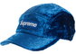 Supreme Crushed Velvet Camp Cap - Prism Hype Supreme Hat Supreme Crushed Velvet Camp Cap supreme ROYAL BLUE