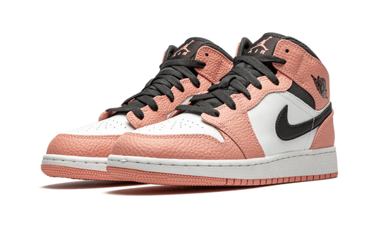 Air Jordan 1 Mid Pink Quartz (GS) - Prism Hype Jordan 1 Mid Air Jordan 1 Mid Pink Quartz (GS) Jordan 1 mid