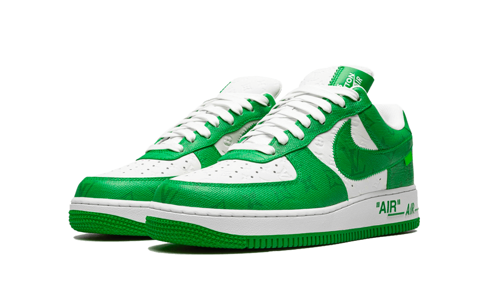 Louis Vuitton Nike Air Force 1 Low By Virgil Abloh White Green – Urban  Necessities
