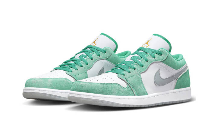 Air Jordan 1 Low SE New Emerald Grey - Prism Hype Jordan 1 Low Air Jordan 1 Low SE New Emerald Grey Jordan 1 low