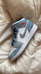 Air Jordan 1 Mid French Blue Fire Red - Prism Hype Jordan 1 Mid Air Jordan 1 Mid French Blue Fire Red Jordan 1 mid