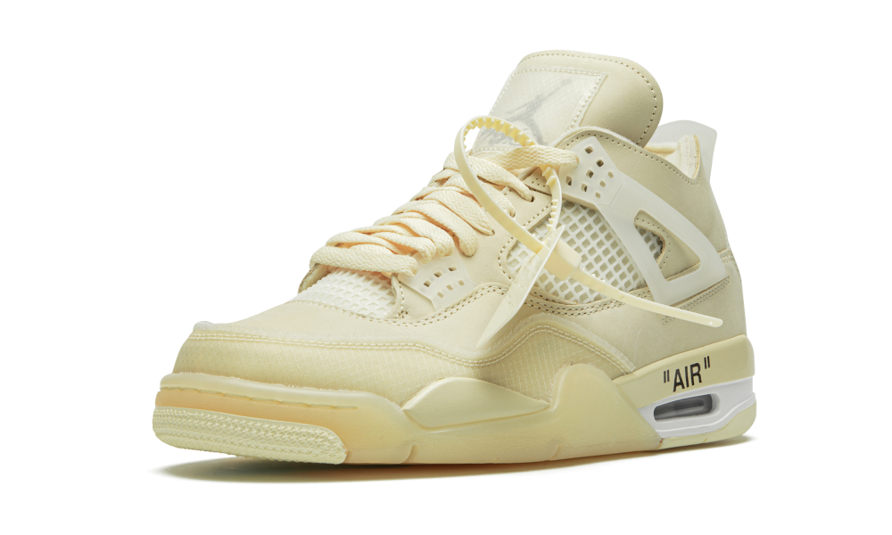 Jordan 4 Retro Off-White Sail (W) - Prism Hype Air Jordan IV x Off-White Sail Jordan 4 Retro Off-White Sail (W) Jordan 4 Retro