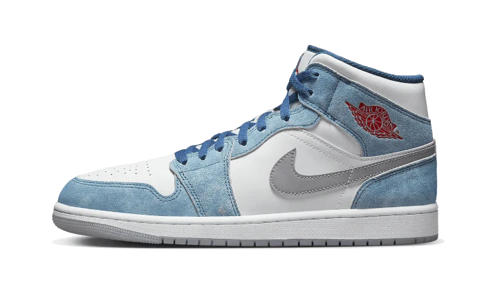 Air Jordan 1 Mid French Blue Fire Red - Prism Hype Jordan 1 Mid Air Jordan 1 Mid French Blue Fire Red Jordan 1 mid 36
