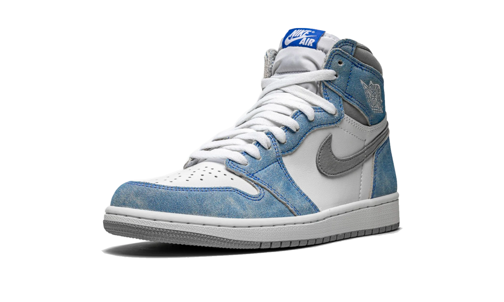 Jordan 1 Retro High Hyper Royal Smoke Grey - Prism Hype Jordan 1 Retro High OG Jordan 1 Retro High Hyper Royal Smoke Grey Jordan 1 High