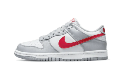 Nike Dunk Low White Grey Red (GS) - Prism Hype Nike Dunk low Nike Dunk Low White Grey Red (GS) Nike Dunk Low 36