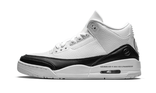 Air Jordan 3 Retro Fragment White Black - Prism Hype Jordan 3 Air Jordan 3 Retro Fragment White Black Jordan 3 36